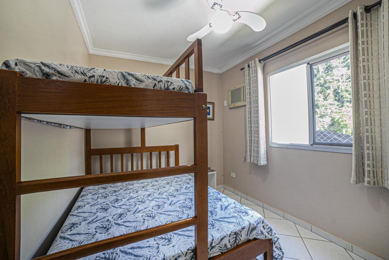 Apto 22E Ar Condicionado E Ventilador, 2 Quartos, Churrasqueira, Elevador E Piscina Ubatuba Eksteriør billede
