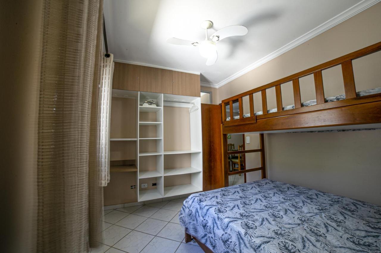 Apto 22E Ar Condicionado E Ventilador, 2 Quartos, Churrasqueira, Elevador E Piscina Ubatuba Eksteriør billede
